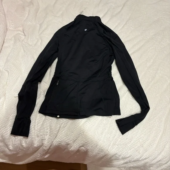 lululemon athletica Black Long Sleeve scuba - Picture 3 of 5